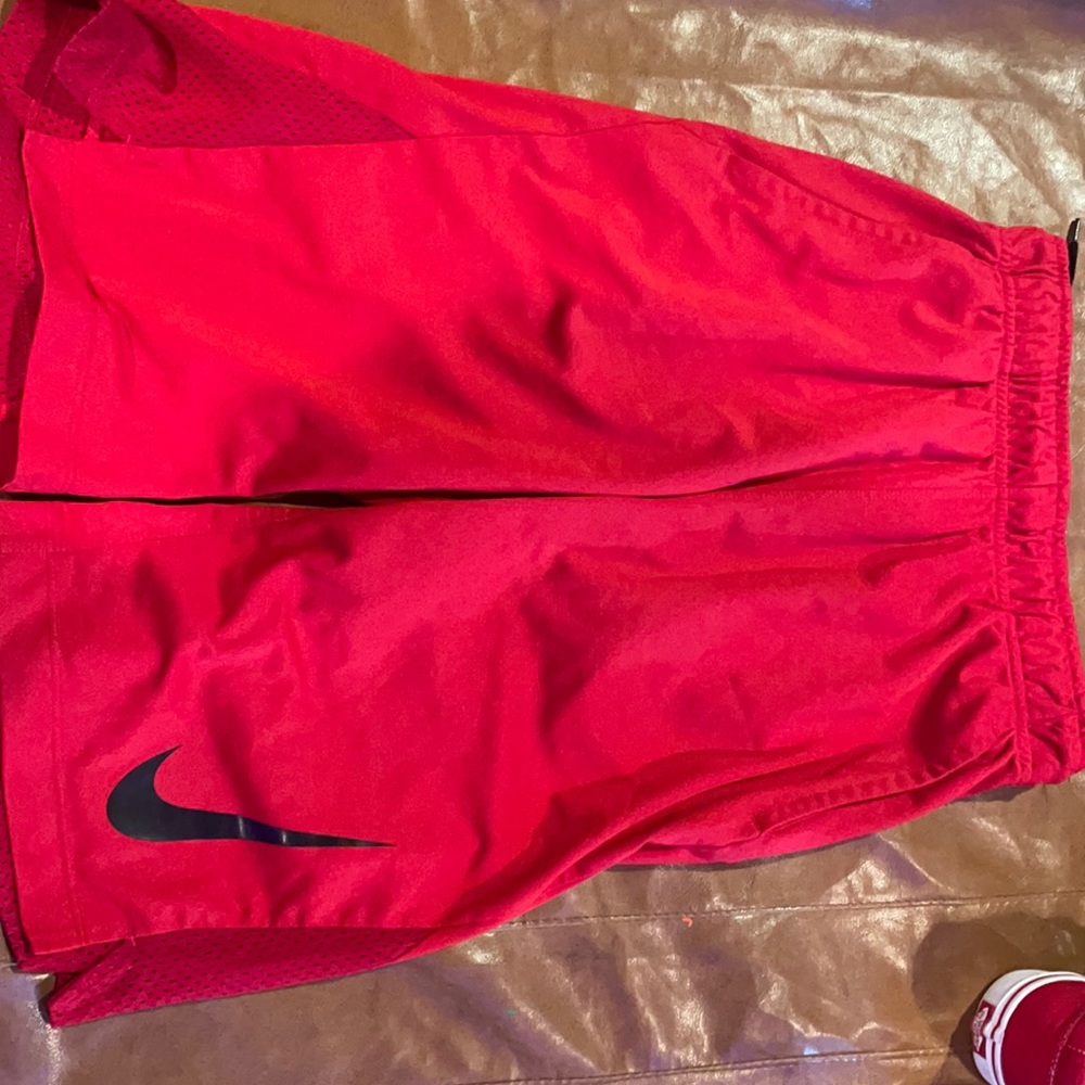 Black/Red Nike Shorts